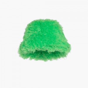 Bonnet Goldbergh BIRD faux fur Vert | TL3501469