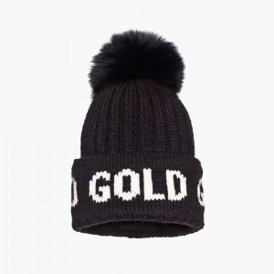 Bonnet Goldbergh HODD faux pom Noir | ET7189346