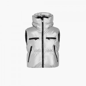 Gilet Goldbergh SHINE ski Argent | SV0728591