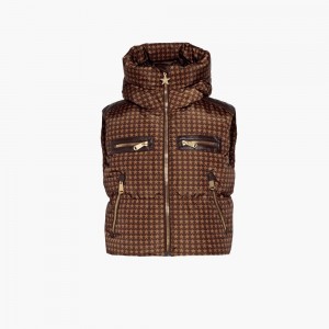 Gilet Goldbergh TEAMPLAYER ski Marron Foncé | MG8620153
