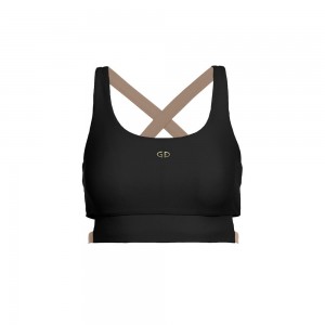 Maillots De Bain Goldbergh ATLANTIC swim bra Noir | ZK6184295