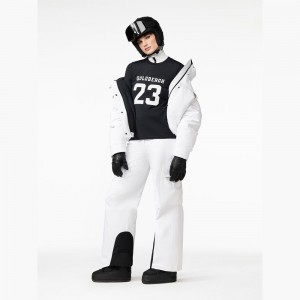 Pantalon Ski Goldbergh ASHLEY Blanche | IM4327598