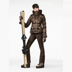Pantalon Ski Goldbergh PIPPA Marron Foncé | JU9247183