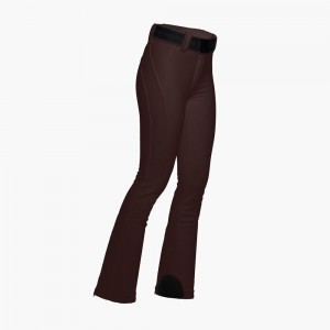 Pantalon Ski Goldbergh PIPPA long Marron Foncé | IM6894302