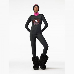 Pantalon Ski Goldbergh VINTAGE Noir | QC8045379