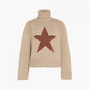Pull Goldbergh BEAUTY long sleeve knit Marron | CO7610485