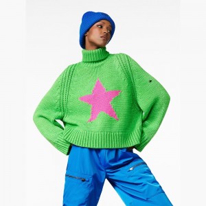 Pull Goldbergh BEAUTY long sleeve knit Vert | TS7608513