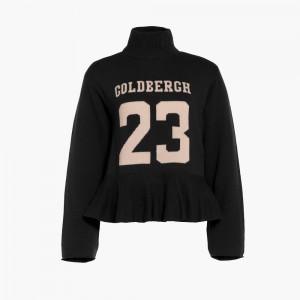 Pull Goldbergh DANGLE long sleeve knit Noir | LG2657084