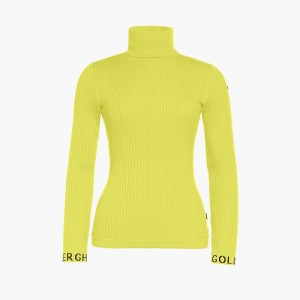 Pull Goldbergh MIRA long sleeve knit Vert Clair | QR9174026