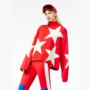 Pull Goldbergh RISING STAR long sleeve knit Rouge | HZ2754613