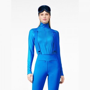 Ski Pully Goldbergh GLAMOUR Bleu | EY1697280