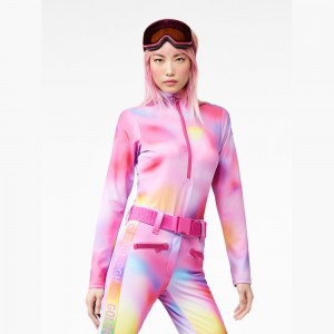 Ski Pully Goldbergh LUNA Rose Violette | UJ9281637
