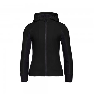 Sweat a Capuche Goldbergh SOFI hooded cardigan Noir | LD5692073