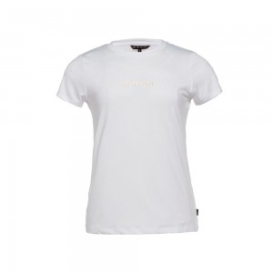 T-Shirts Goldbergh AVERY short sleeve Blanche | AQ7981345