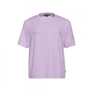 T-Shirts Goldbergh BOXY short sleeve Violette | KV2734601
