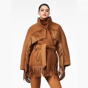 Veste Goldbergh FRINGE Beige | WN7156420