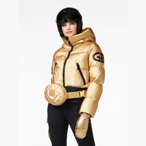 Veste Ski Goldbergh BOMBARDINO Doré | KE8241753