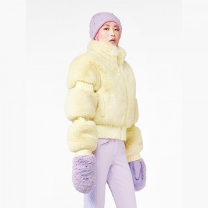 Veste Ski Goldbergh FURRY Jaune | DS8237504