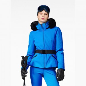 Veste Ski Goldbergh HIDA faux border Bleu | HE3589620