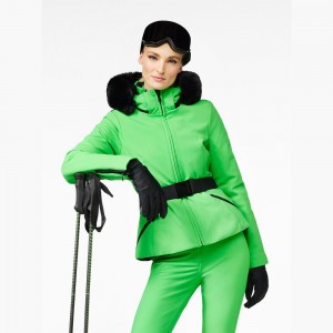 Veste Ski Goldbergh HIDA faux border Vert | KC1543027