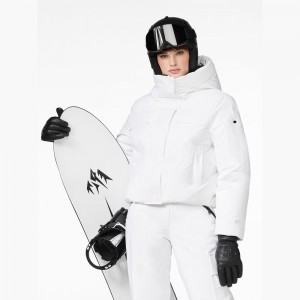 Veste Ski Goldbergh RILEY Blanche | NU9451673