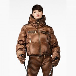 Veste Ski Goldbergh TRACK Marron Foncé | UW7136490