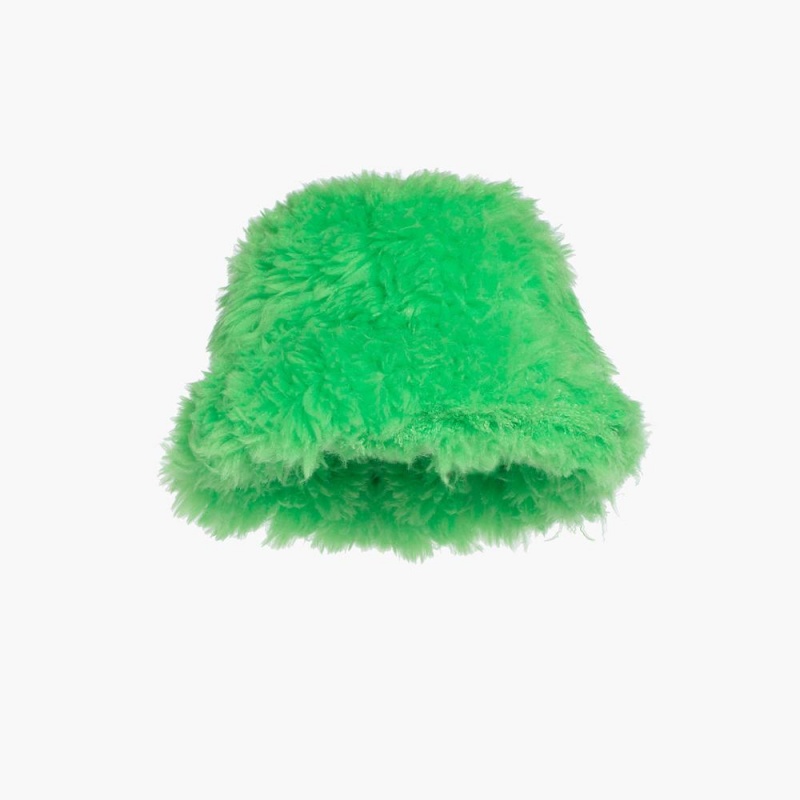 Bonnet Goldbergh BIRD faux fur Vert | TL3501469