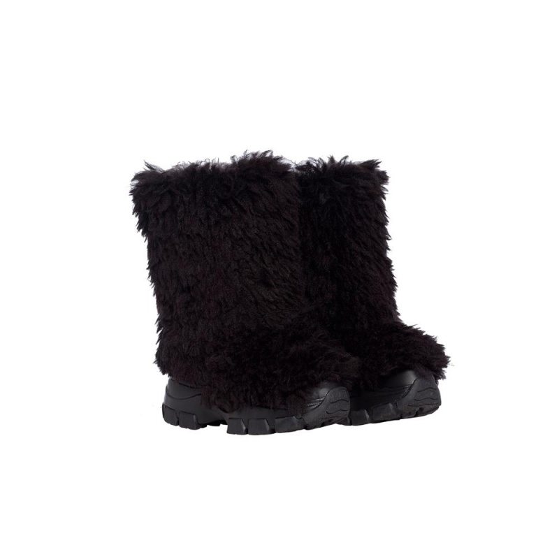 Bottes de Neige Goldbergh BUSHY snowboot faux fur Noir | UP0531978
