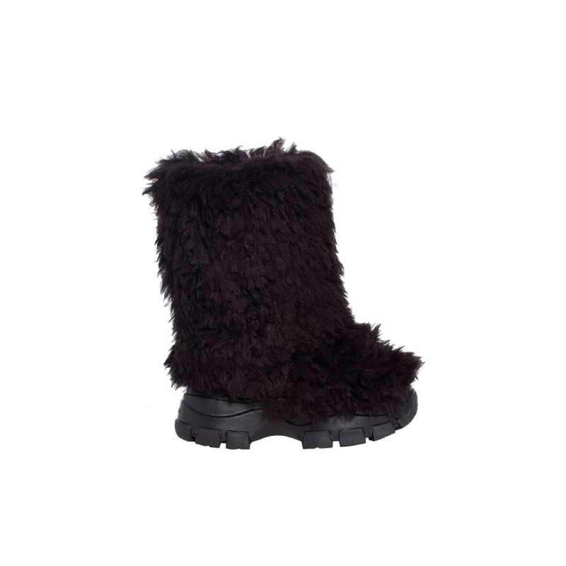 Bottes de Neige Goldbergh BUSHY snowboot faux fur Noir | UP0531978