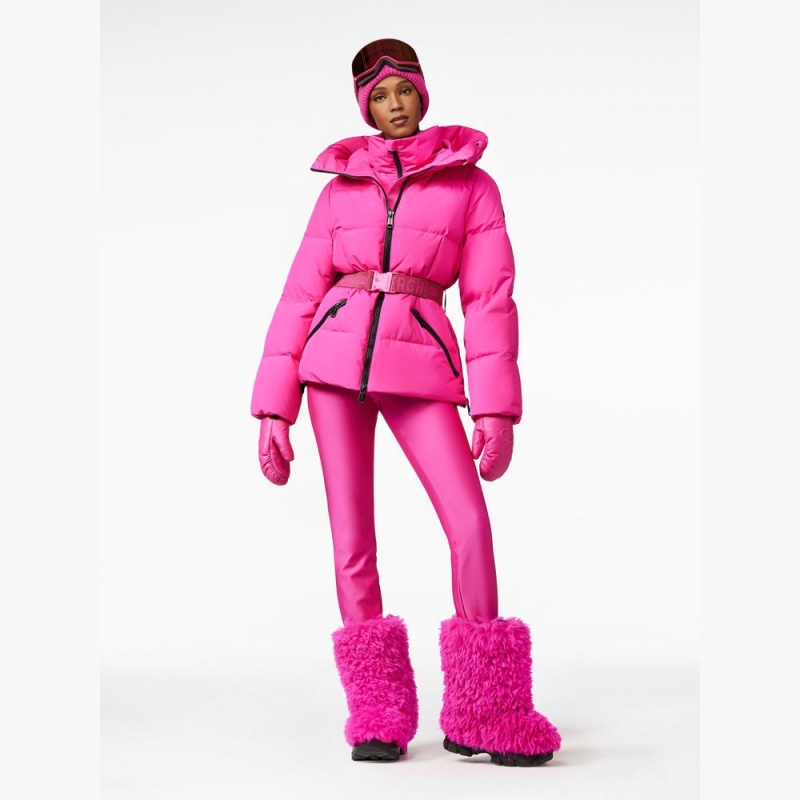 Bottes de Neige Goldbergh BUSHY snowboot faux fur Rose | WY3849071