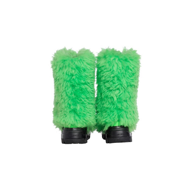 Bottes de Neige Goldbergh BUSHY snowboot faux fur Vert | DF2456193