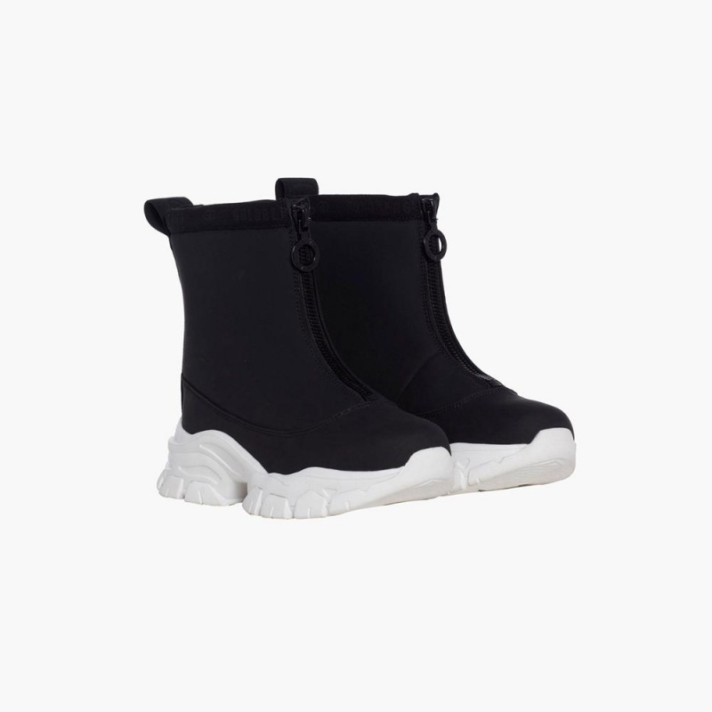 Bottes de Neige Goldbergh GLINT Noir Blanche | YV7508396