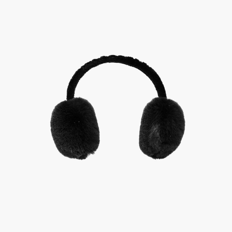 Cache-oreilles Goldbergh FLUFFY faux fur Noir | XV7385204