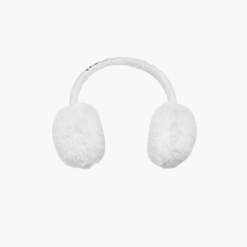 Cache-oreilles Goldbergh FLUFFY faux fur Blanche | PJ8653904