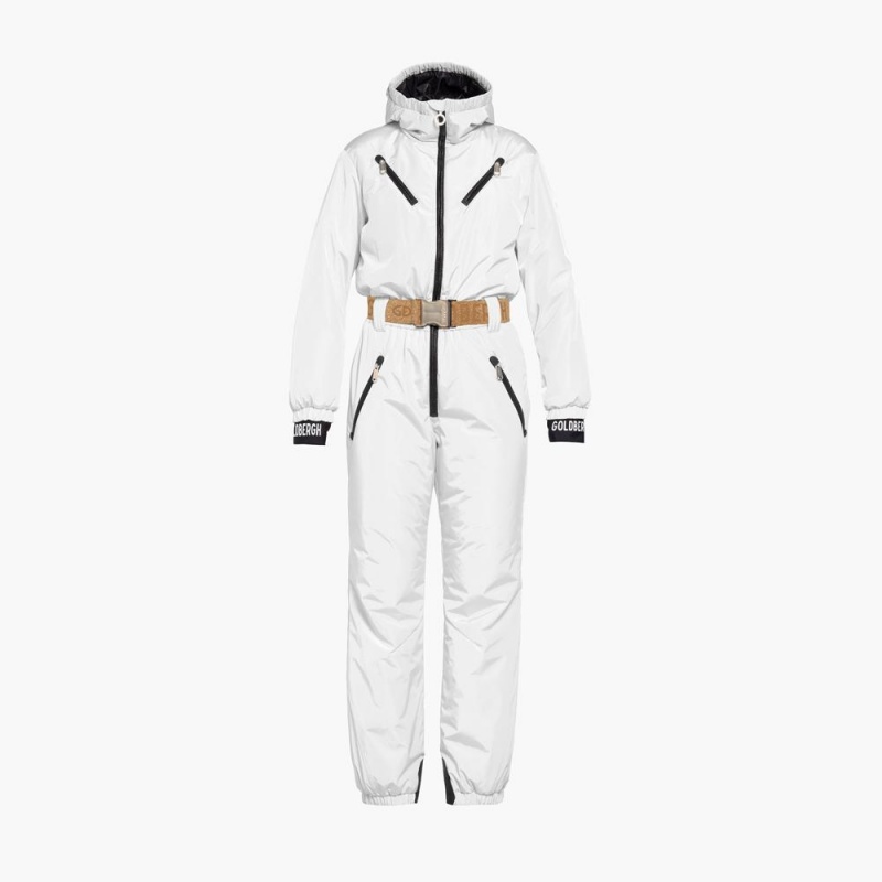 Combinaison Ski Goldbergh LEXI Blanche | FU0192674