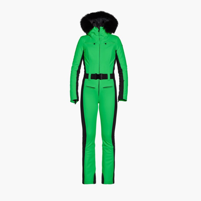 Combinaison Ski Goldbergh PARRY faux border Vert | WB2904165