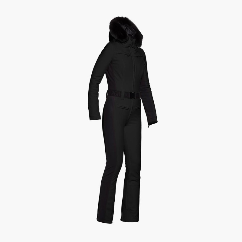 Combinaison Ski Goldbergh PARRY faux border Noir | GE7921846