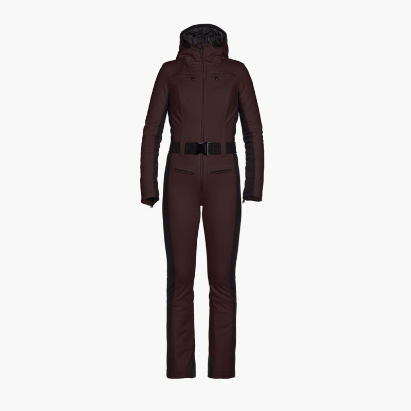 Combinaison Ski Goldbergh PARRY long Marron Foncé | CH5089716