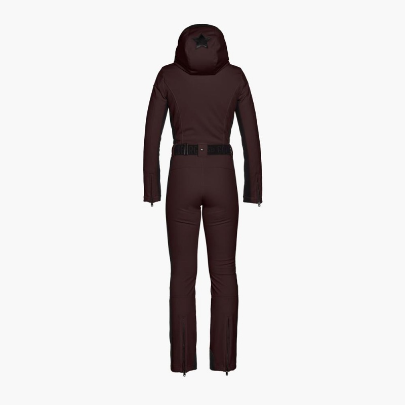 Combinaison Ski Goldbergh PARRY long Marron Foncé | CH5089716