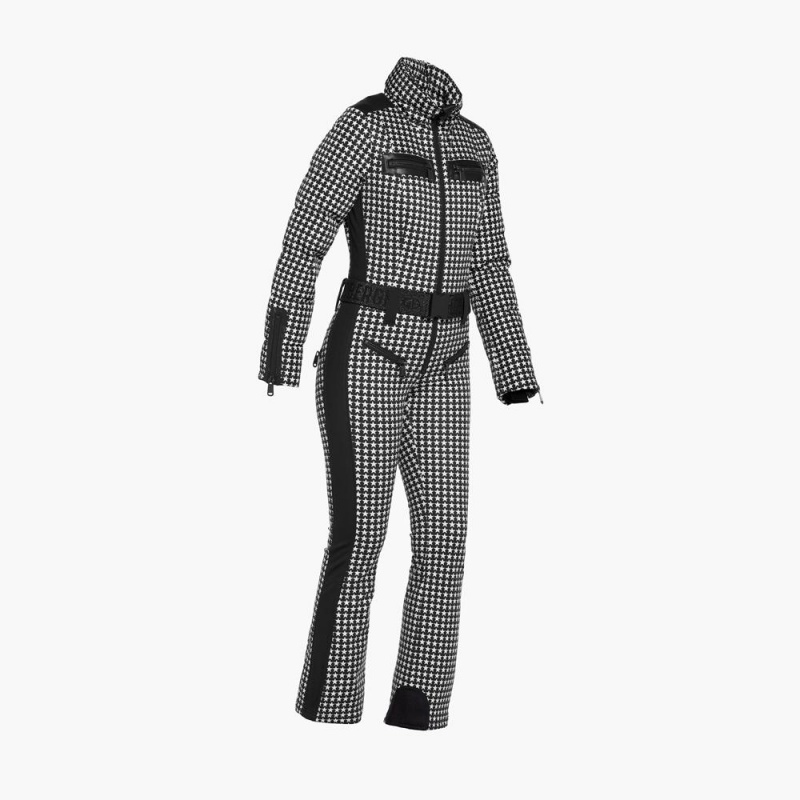 Combinaison Ski Goldbergh STARSTRUCK Noir Blanche | DT2054693