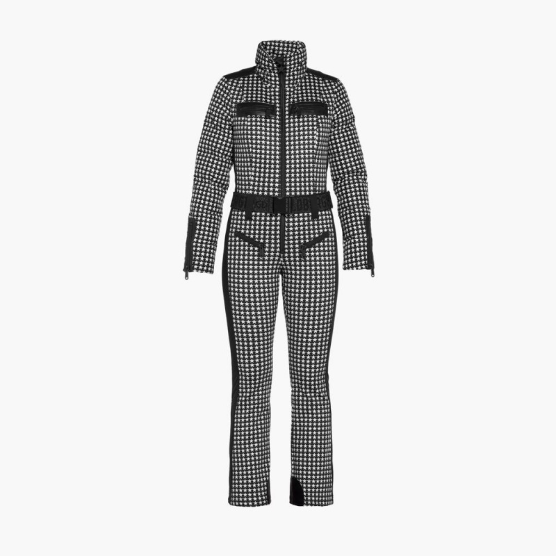 Combinaison Ski Goldbergh STARSTRUCK Noir Blanche | DT2054693
