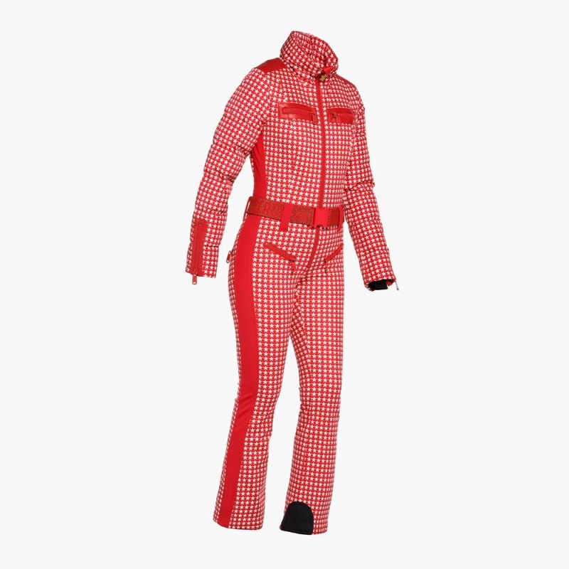 Combinaison Ski Goldbergh STARSTRUCK Rouge | YE5418092