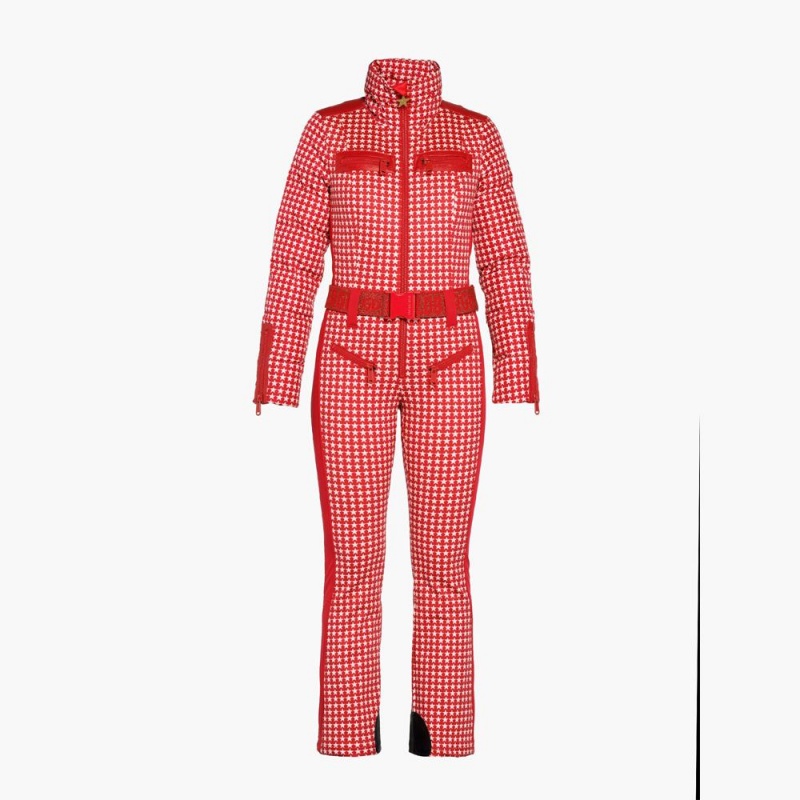 Combinaison Ski Goldbergh STARSTRUCK Rouge | YE5418092