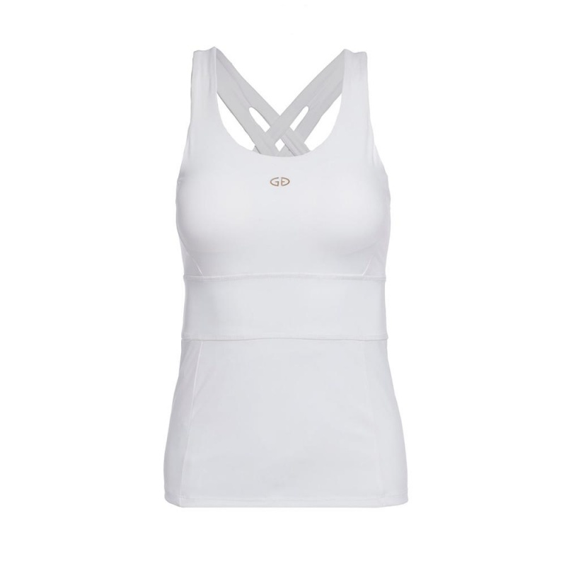 Debardeur Goldbergh MANHATTAN with cups Blanche | SA4126053