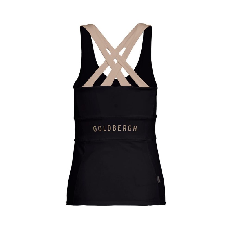 Debardeur Goldbergh MANHATTAN with cups Marron | NK3216409