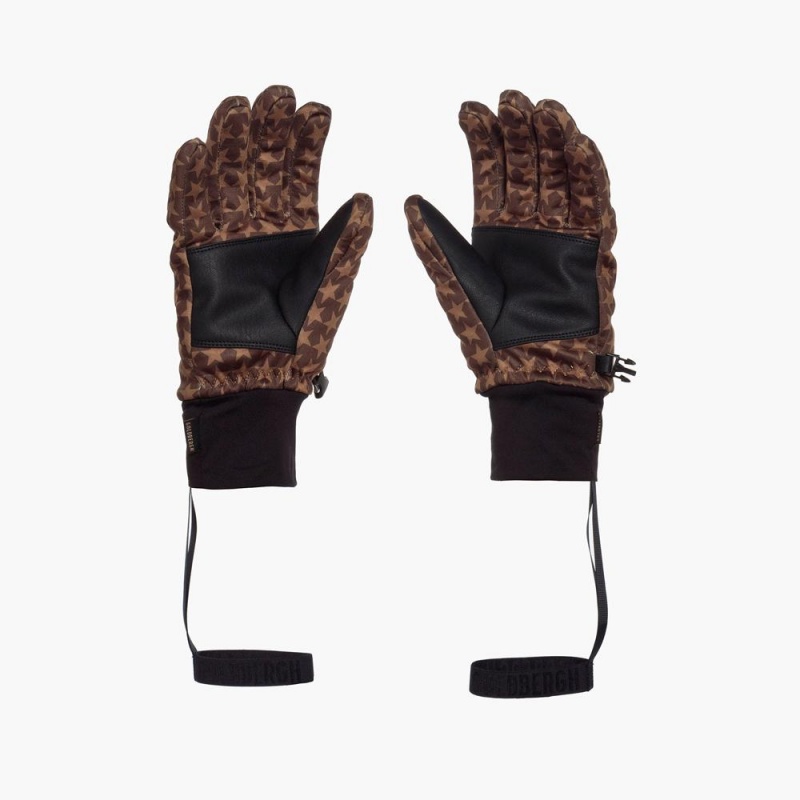 Gants Goldbergh POLARIS Marron Foncé | PS6547018