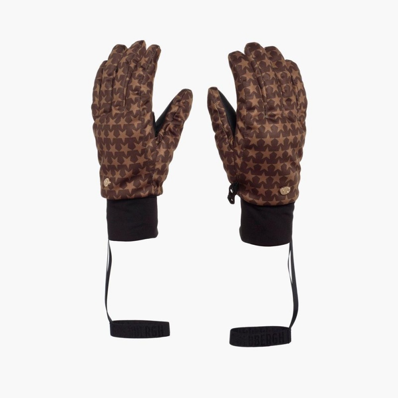 Gants Goldbergh POLARIS Marron Foncé | PS6547018