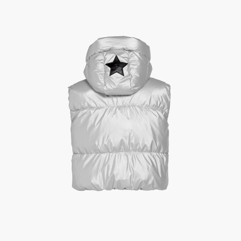 Gilet Goldbergh SHINE ski Argent | SV0728591