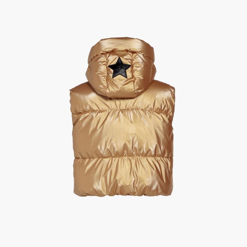 Gilet Goldbergh SHINE ski Doré | VX0621759