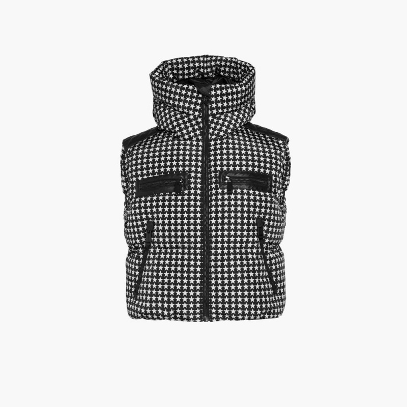 Gilet Goldbergh TEAMPLAYER ski Noir Blanche | VY5216708